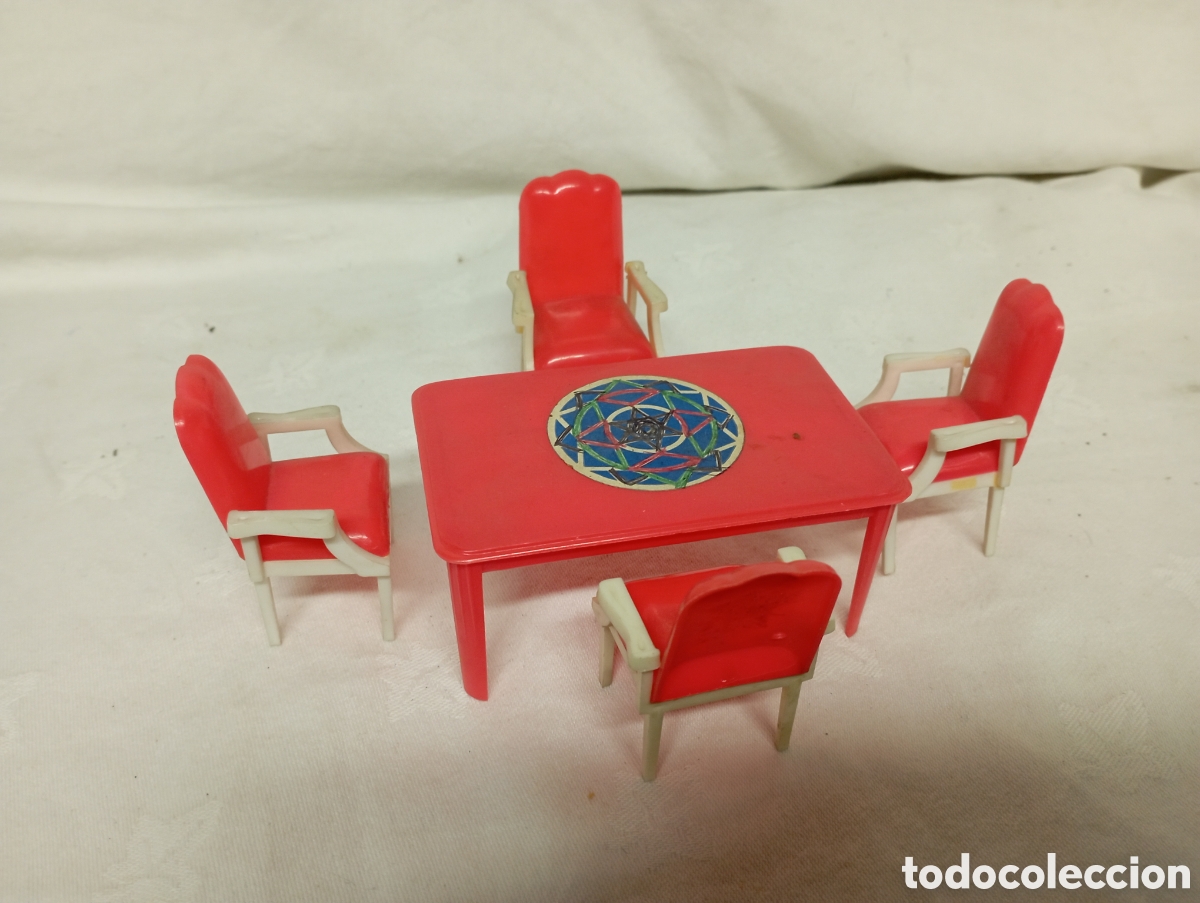 Casas de mu&ntilde;ecas: HOGARIN MESA Y SILLAS - Foto 1