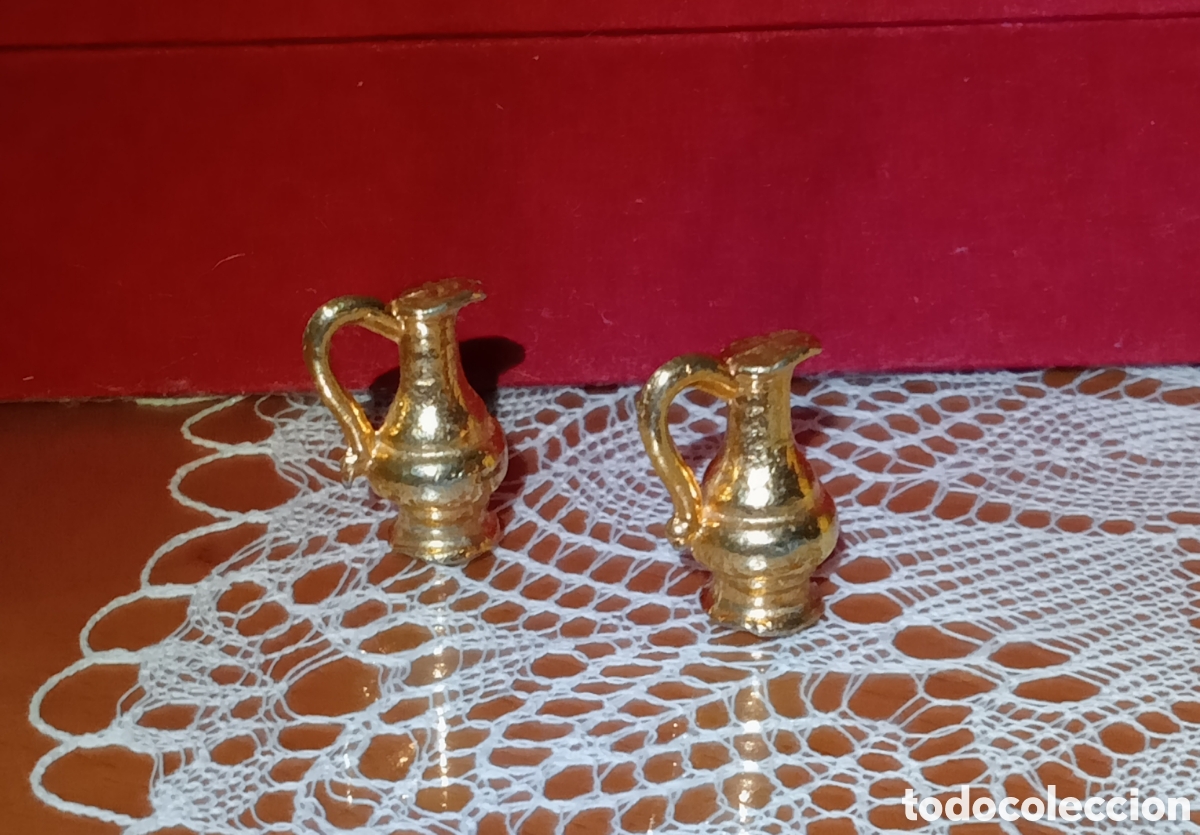 Casas de mu&ntilde;ecas: Pareja de Jarroncitos. Casa de mu&ntilde;ecas - Foto 1