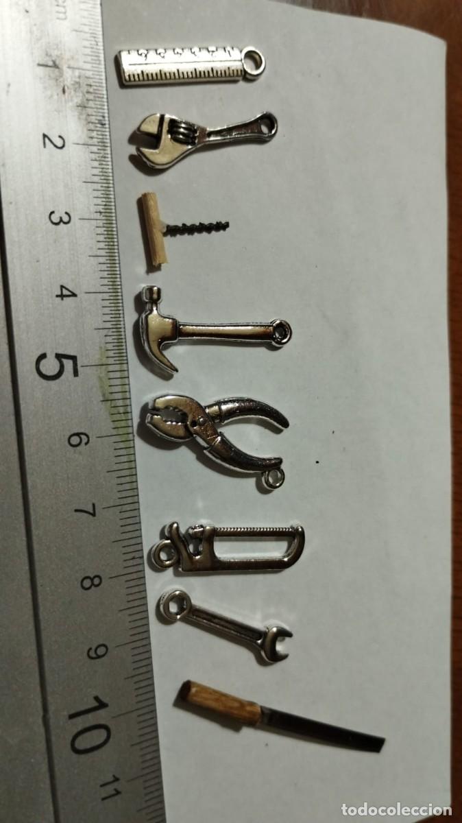 Casas de mu&ntilde;ecas: conjunto de 7 herramientas de casa de mu&ntilde;ecas 1:12 - Foto 2
