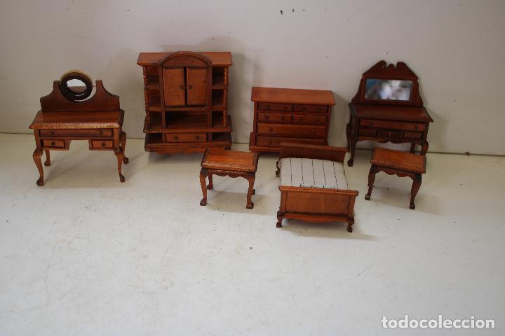 Casas de mu&ntilde;ecas: lote de muebles para casa de mu&ntilde;ecas - Foto 1