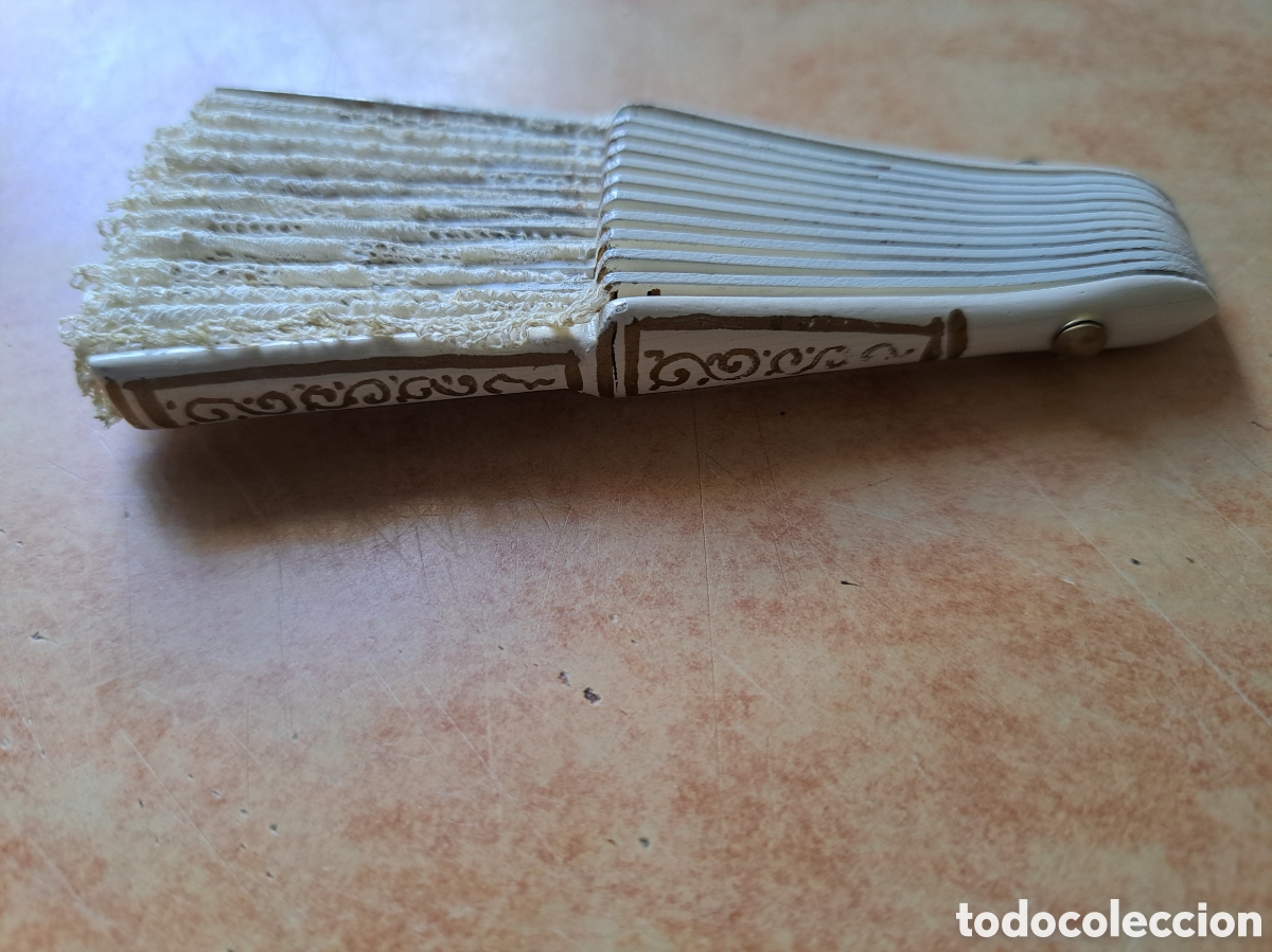 Casas de mu&ntilde;ecas: Abanico encaje miniatura - Foto 5