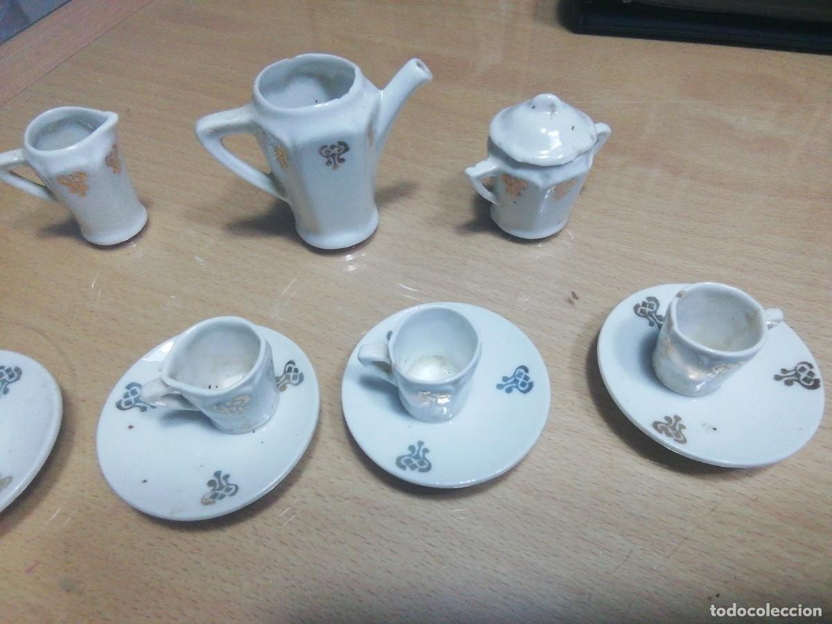 Casas de mu&ntilde;ecas: * MU&Ntilde;ECAS. JUEGO DE CAFE (RF:6/e) - Foto 2