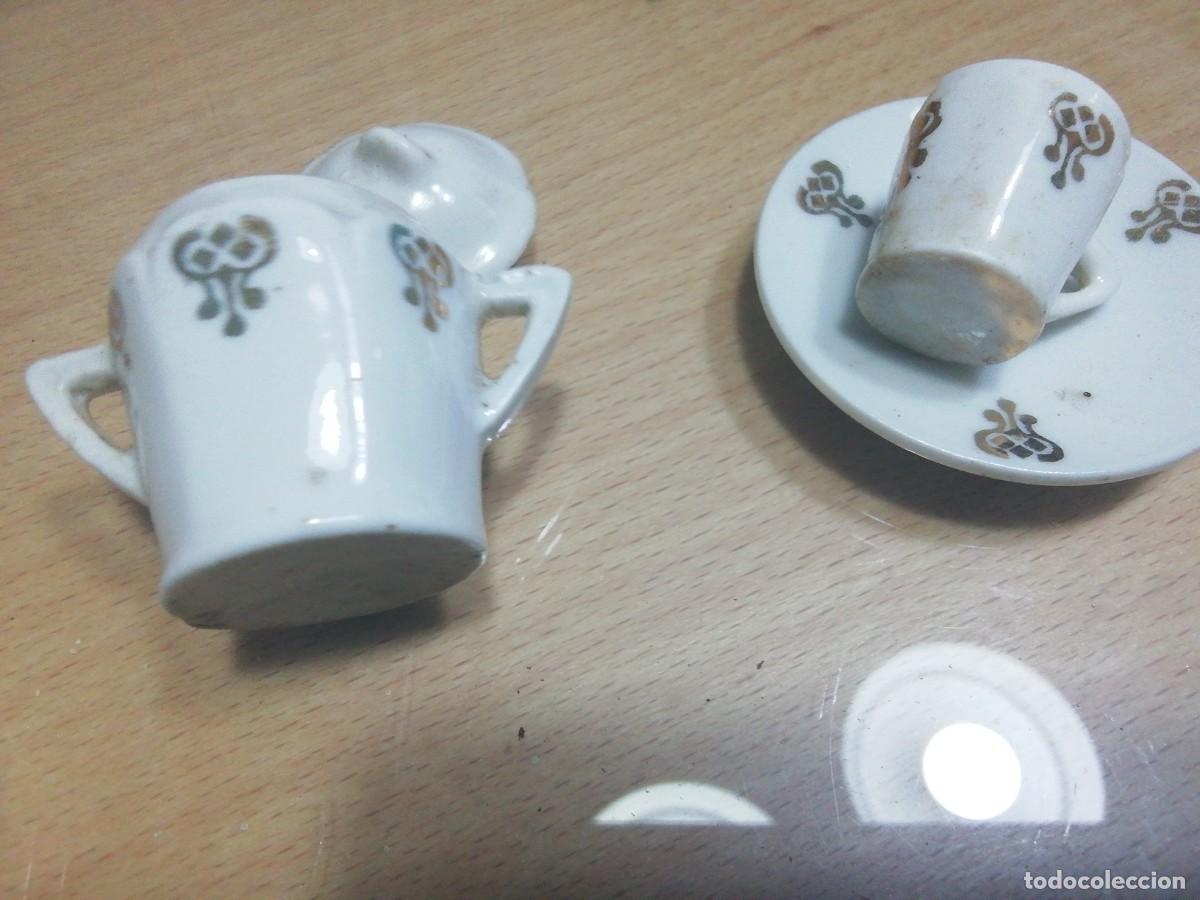 Casas de mu&ntilde;ecas: * MU&Ntilde;ECAS. JUEGO DE CAFE (RF:6/e) - Foto 3