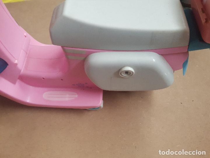 Casas de mu&ntilde;ecas: NANCY MOTO ROSA (FUNCIONA) - Foto 12