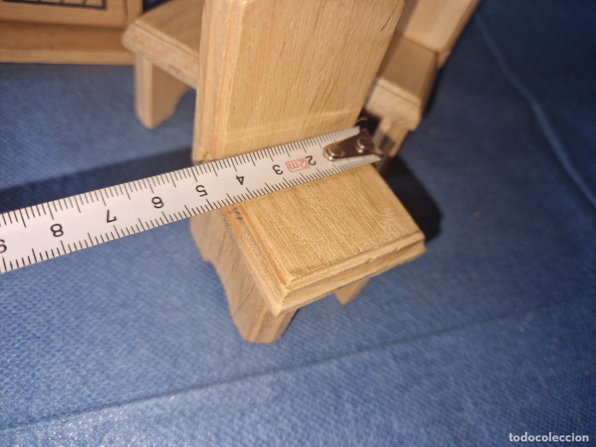 Casas de mu&ntilde;ecas: MUEBLES DE MADERA- CASA DE MU&Ntilde;ECAS - Foto 2