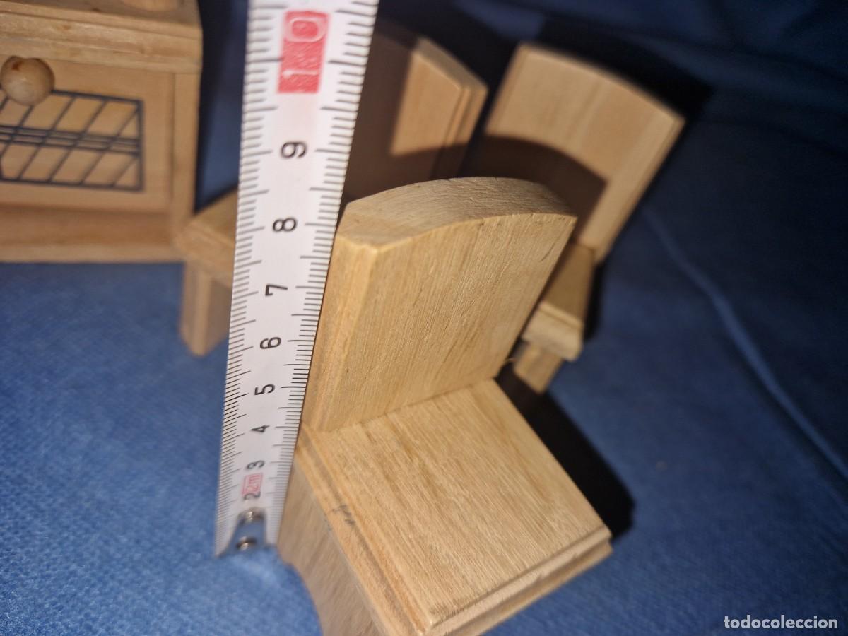 Casas de mu&ntilde;ecas: MUEBLES DE MADERA- CASA DE MU&Ntilde;ECAS - Foto 3