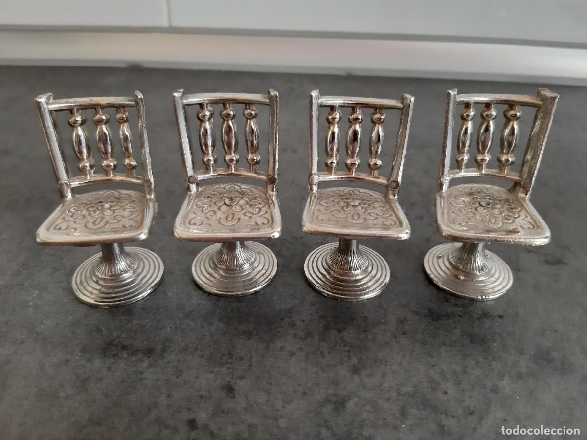 Casas de mu&ntilde;ecas: MESA Y SILLAS COMEDOR CASA DE MU&Ntilde;ECAS - Foto 7