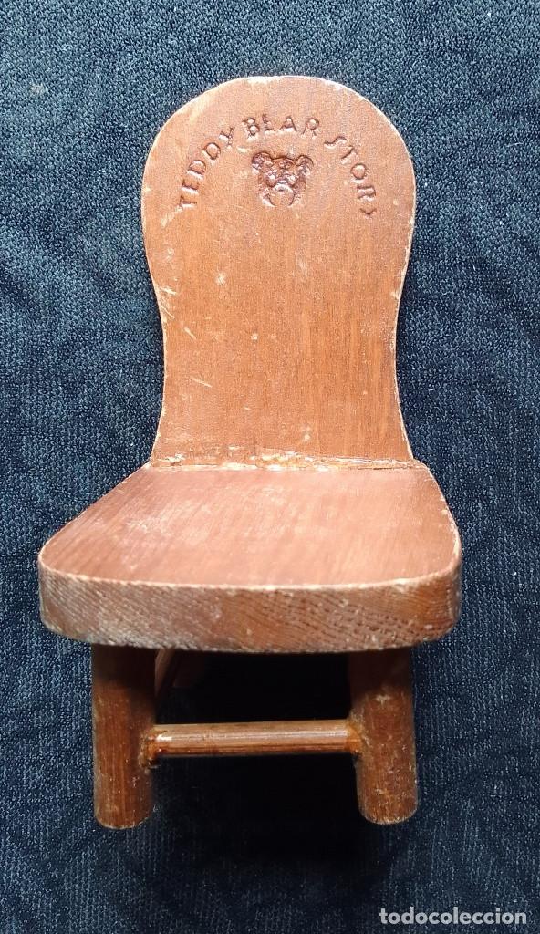 Casas de mu&ntilde;ecas: Sillita madera casa de mu&ntilde;ecas - Foto 1