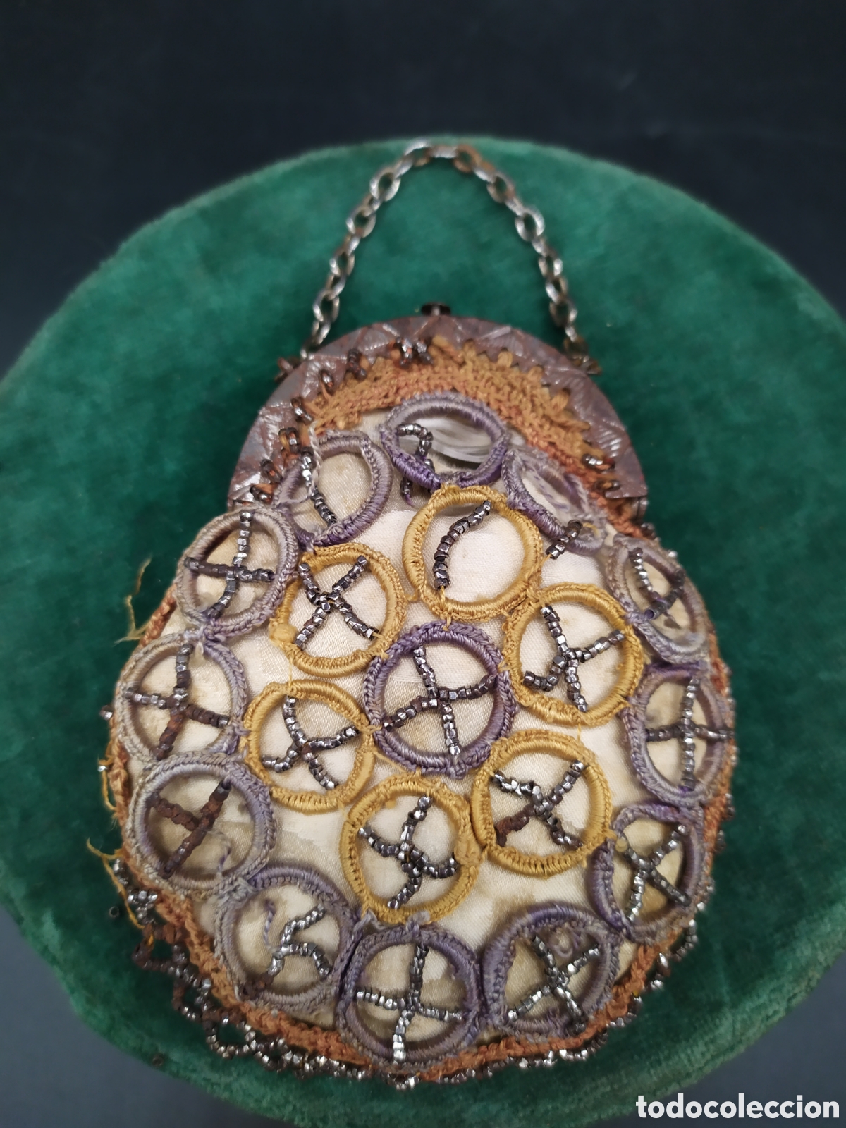 Casas de mu&ntilde;ecas: Bolsita de mu&ntilde;eca. S XIX - Foto 2