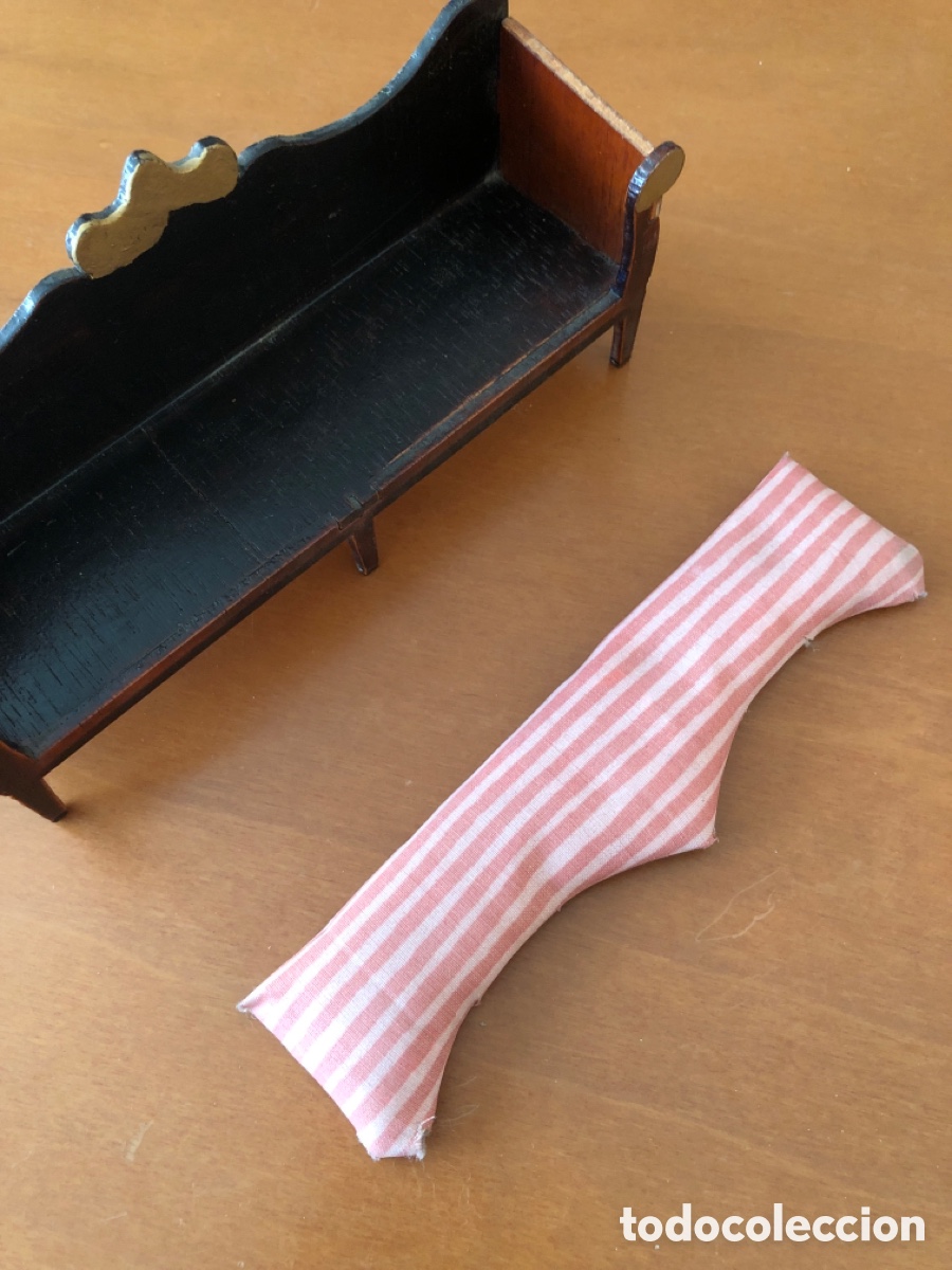 Casas de mu&ntilde;ecas: SOF&Aacute; PARA CASA DE MU&Ntilde;ECAS DE MADERA - Foto 4