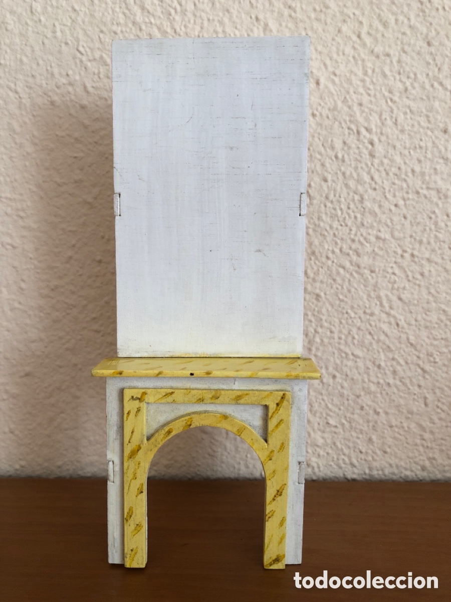Casas de mu&ntilde;ecas: MUEBLE CHIMENEA PARA CASA DE MU&Ntilde;ECAS - Foto 1