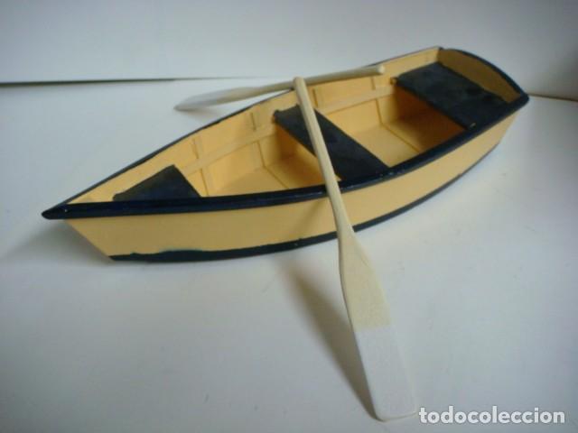 Casas de mu&ntilde;ecas: BARCA DE REMOS EN MADERA.CAJ-B-N&ordm;-147 - Foto 1