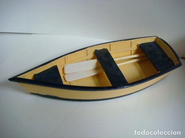 Casas de mu&ntilde;ecas: BARCA DE REMOS EN MADERA.CAJ-B-N&ordm;-147 - Foto 2