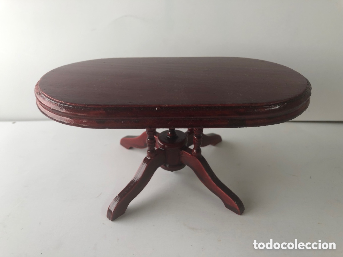 Casas de mu&ntilde;ecas: MESITA EN MADERA.CAJ-B-N&ordm;-147 - Foto 1