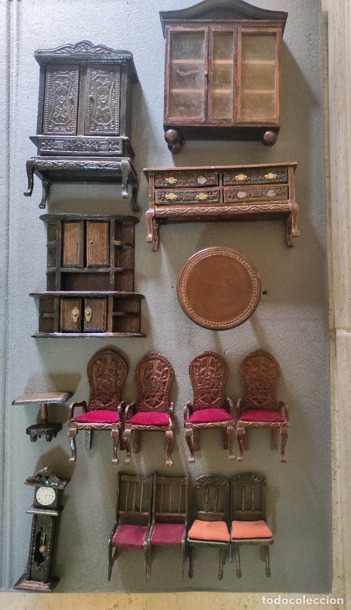 Casas de mu&ntilde;ecas: LOTE MUEBLES PARA CASA DE MU&Ntilde;ECAS - Foto 1
