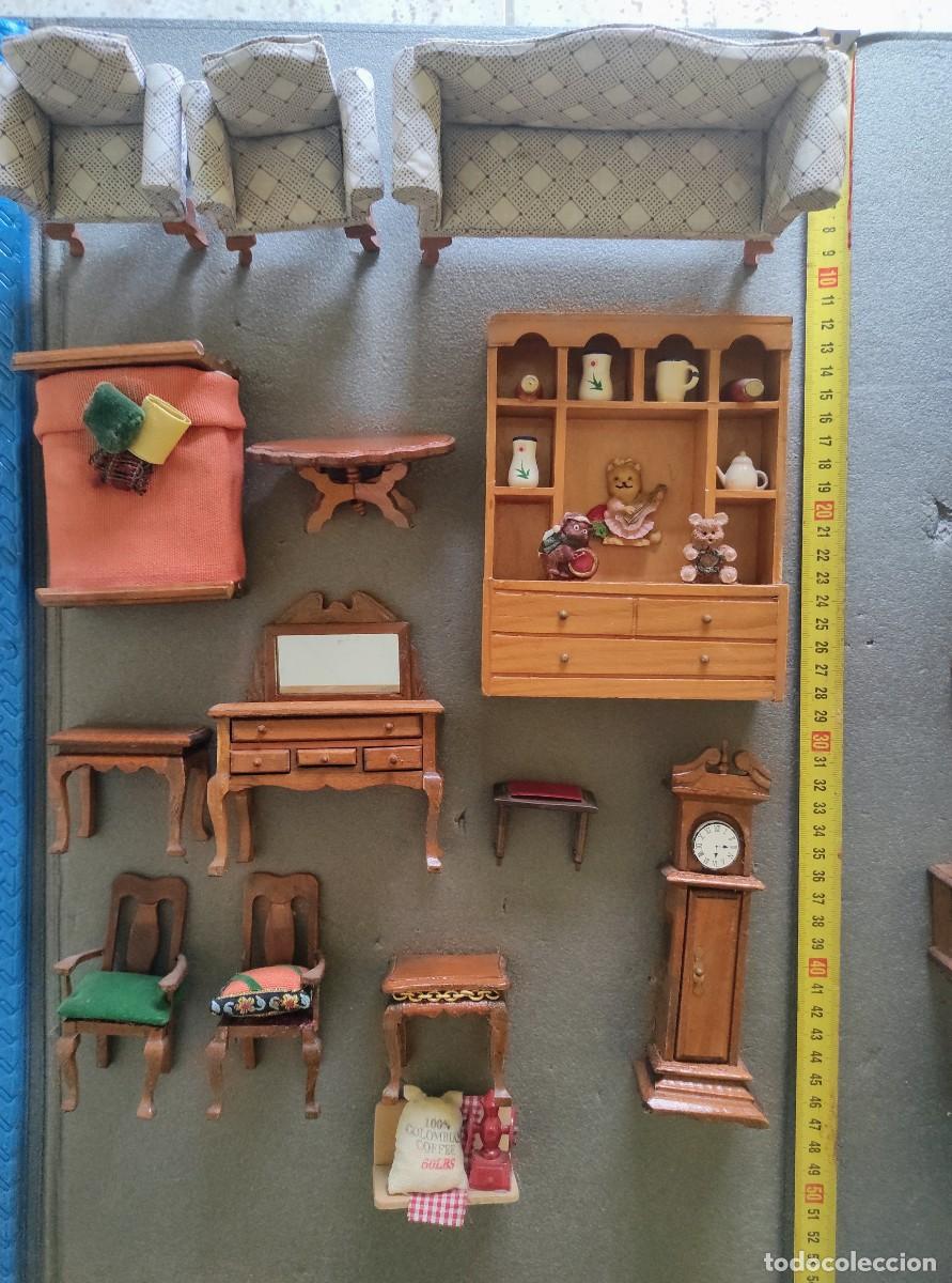 Casas de mu&ntilde;ecas: LOTE MUEBLES PARA CASA DE MU&Ntilde;ECAS - Foto 3