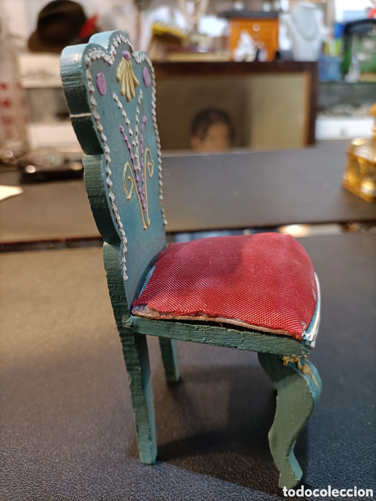 Casas de mu&ntilde;ecas: Silla de casa de mu&ntilde;ecas. - Foto 2