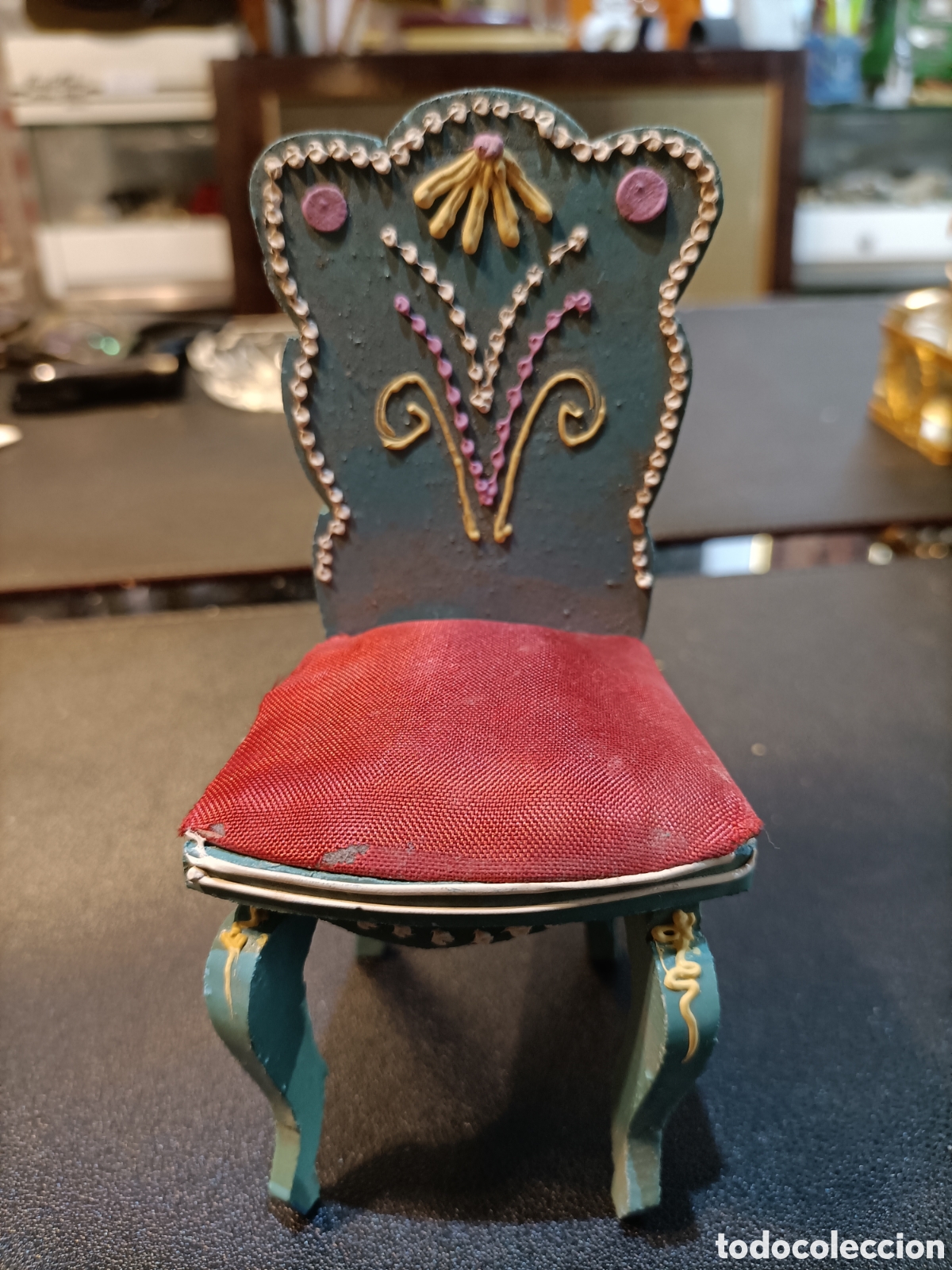 Casas de mu&ntilde;ecas: Silla de casa de mu&ntilde;ecas. - Foto 1