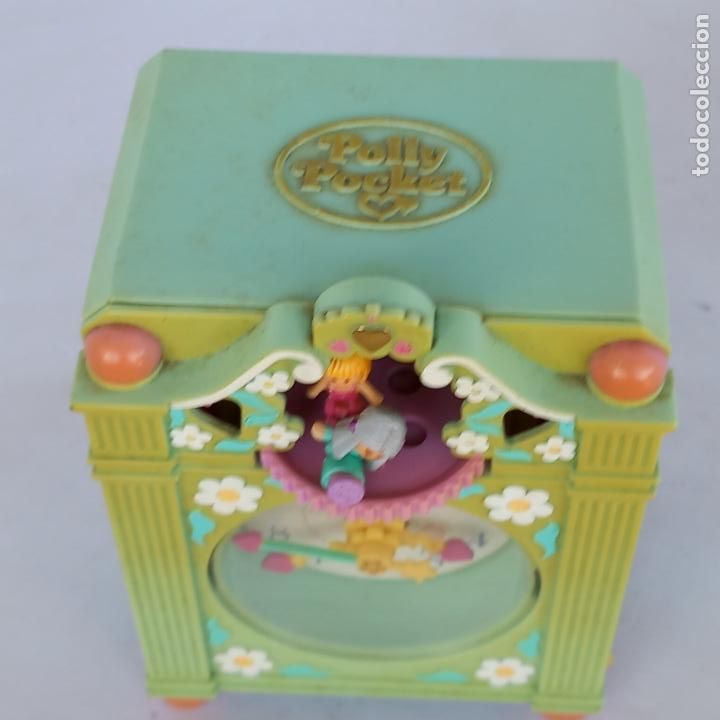 Casas de mu&ntilde;ecas: Reloj Polly Pocket funcionando con Figuras - Foto 2