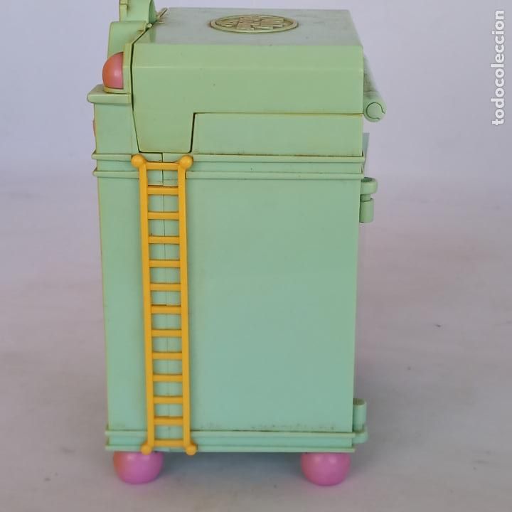 Casas de mu&ntilde;ecas: Reloj Polly Pocket funcionando con Figuras - Foto 3
