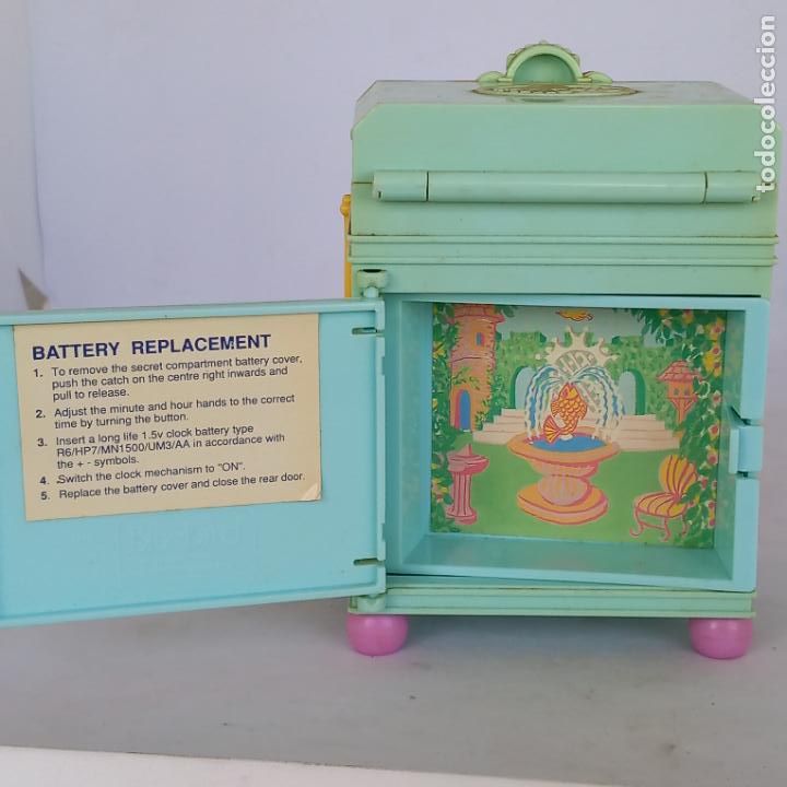 Casas de mu&ntilde;ecas: Reloj Polly Pocket funcionando con Figuras - Foto 4