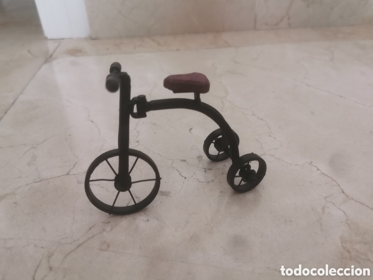 Casas de mu&ntilde;ecas: triciclo para casa de mu&ntilde;ecas - Foto 2