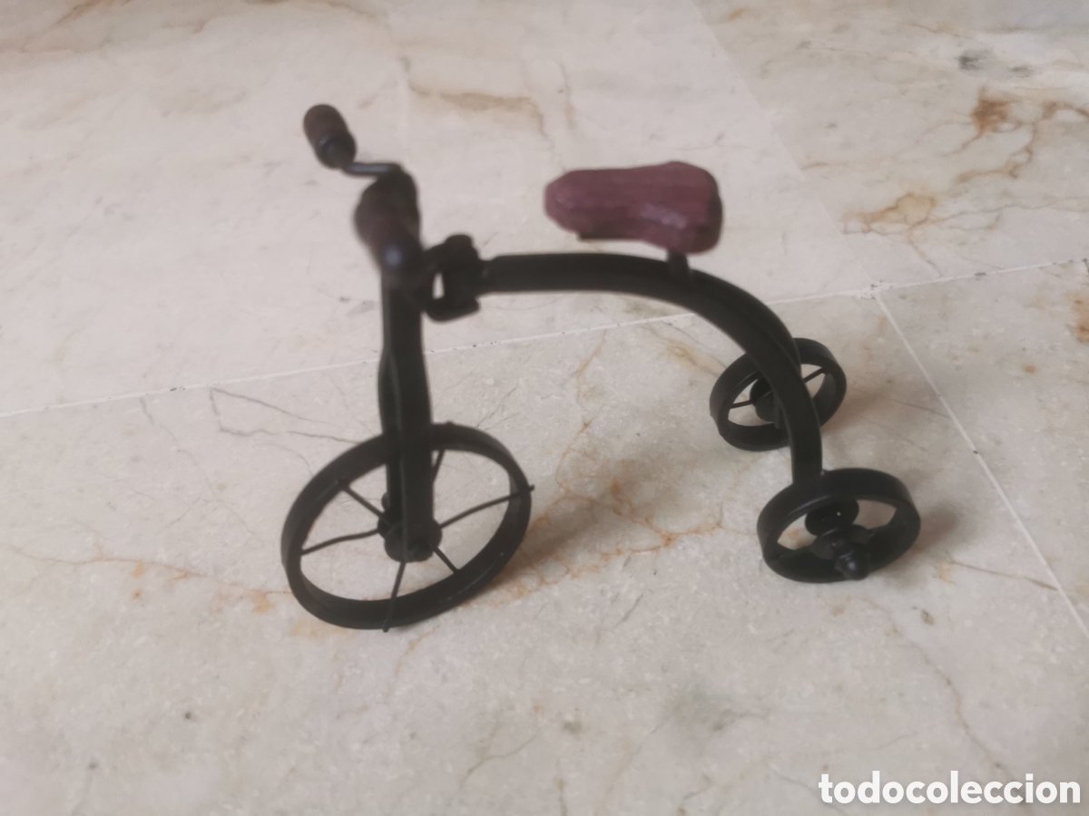 Casas de mu&ntilde;ecas: triciclo para casa de mu&ntilde;ecas - Foto 3