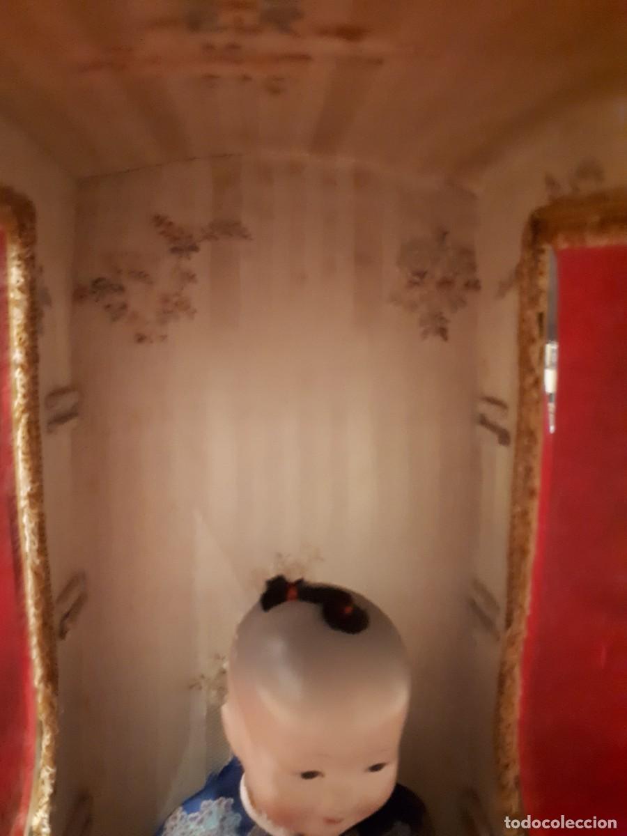 Casas de mu&ntilde;ecas: Silla Sed&aacute;n antigua de mu&ntilde;ecas - Foto 4