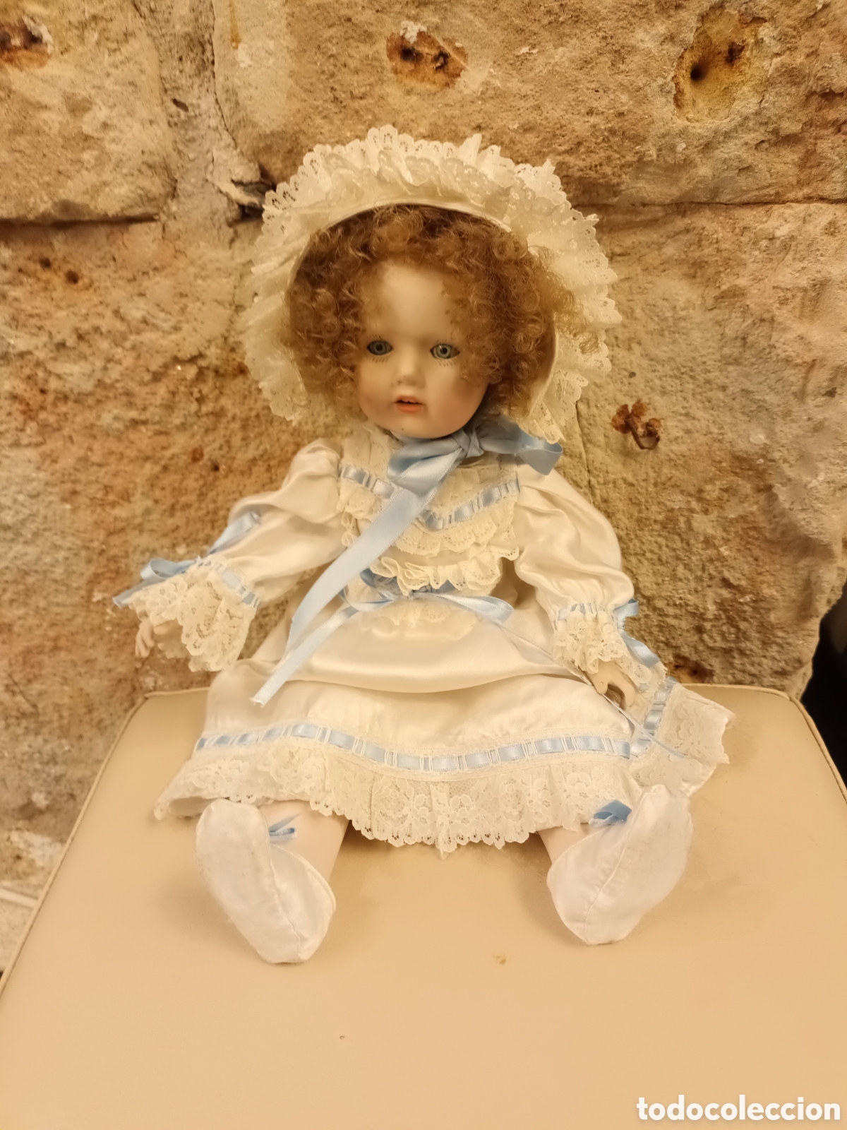 Casas de mu&ntilde;ecas: MU&Ntilde;ECA de Porcelana RAM&Oacute;N INGL&Eacute;S - Foto 2