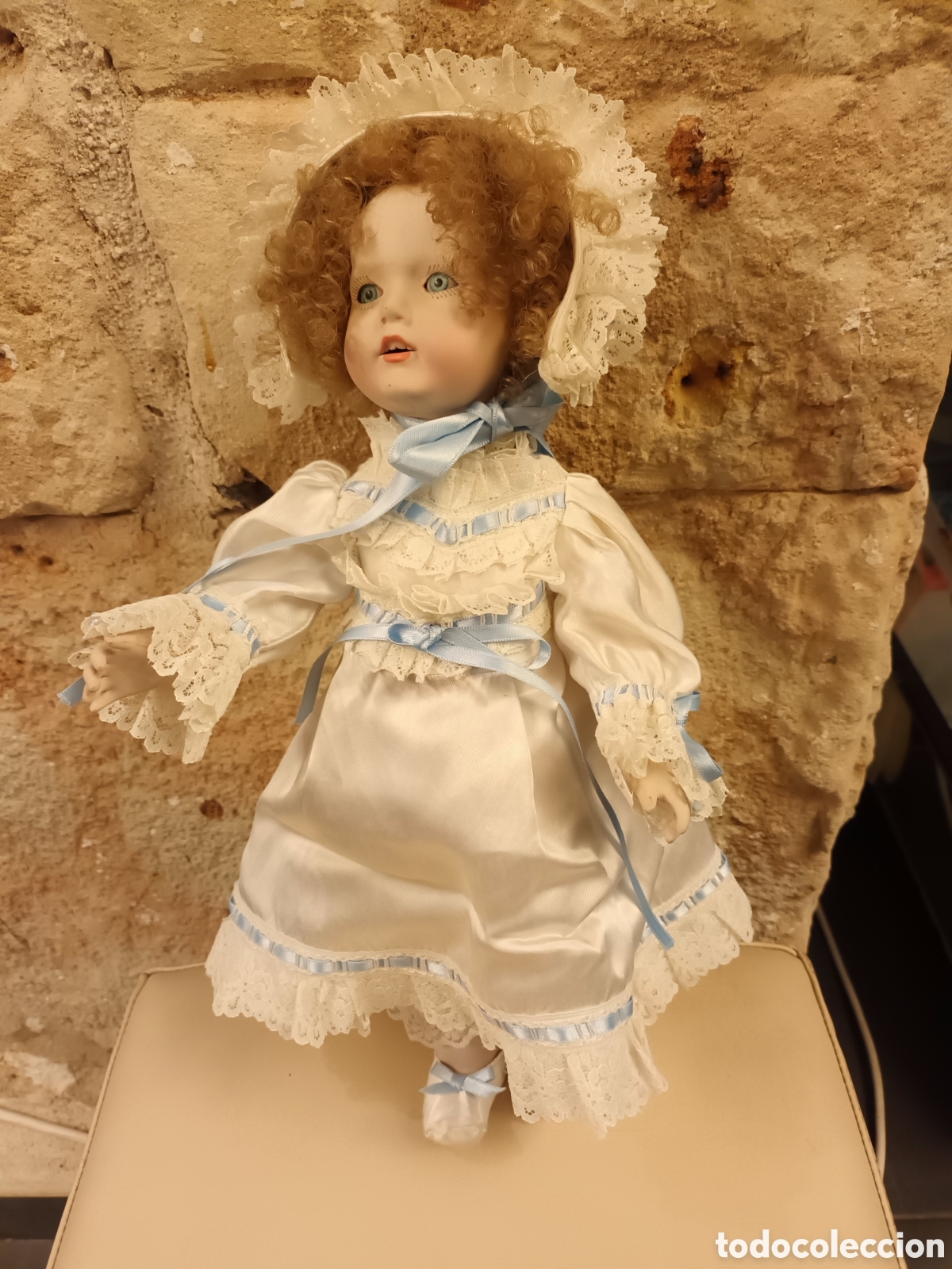 Casas de mu&ntilde;ecas: MU&Ntilde;ECA de Porcelana RAM&Oacute;N INGL&Eacute;S - Foto 1