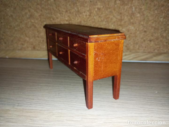 Casas de mu&ntilde;ecas: Cajonera c&oacute;moda mueble de casa de mu&ntilde;ecas - Foto 8