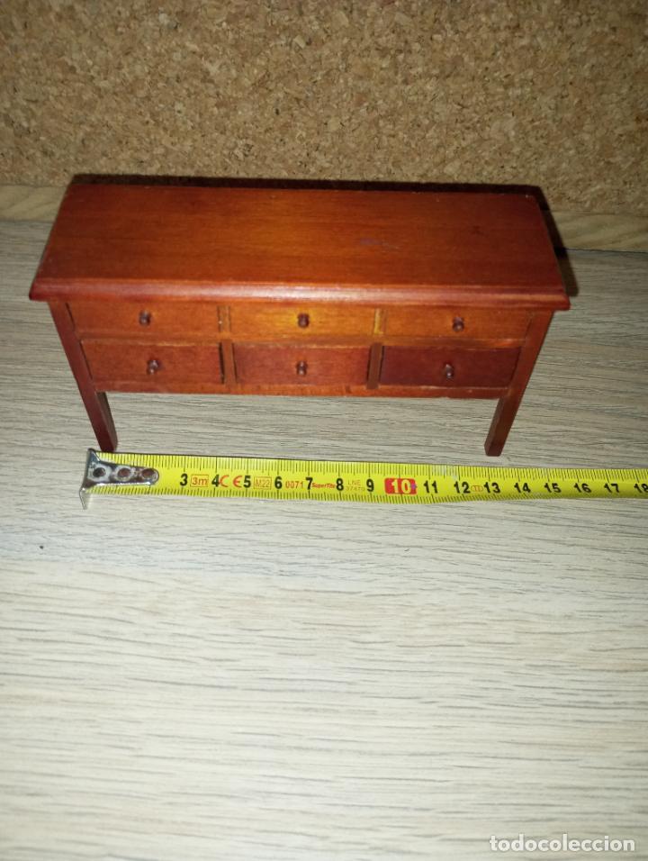 Casas de mu&ntilde;ecas: Cajonera c&oacute;moda mueble de casa de mu&ntilde;ecas - Foto 10