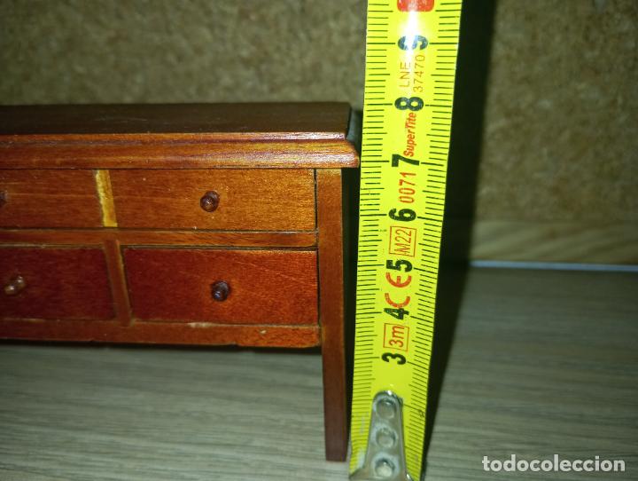 Casas de mu&ntilde;ecas: Cajonera c&oacute;moda mueble de casa de mu&ntilde;ecas - Foto 11