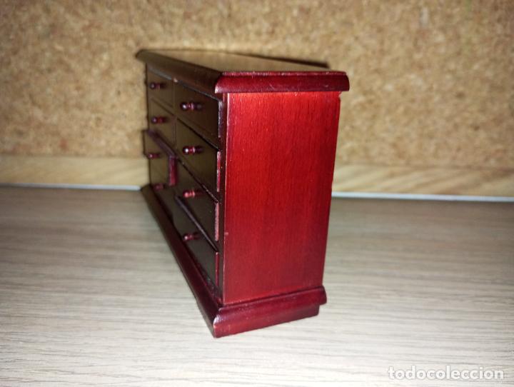 Casas de mu&ntilde;ecas: Mueble cajonera c&oacute;moda mobiliario casa de mu&ntilde;ecas - Foto 6