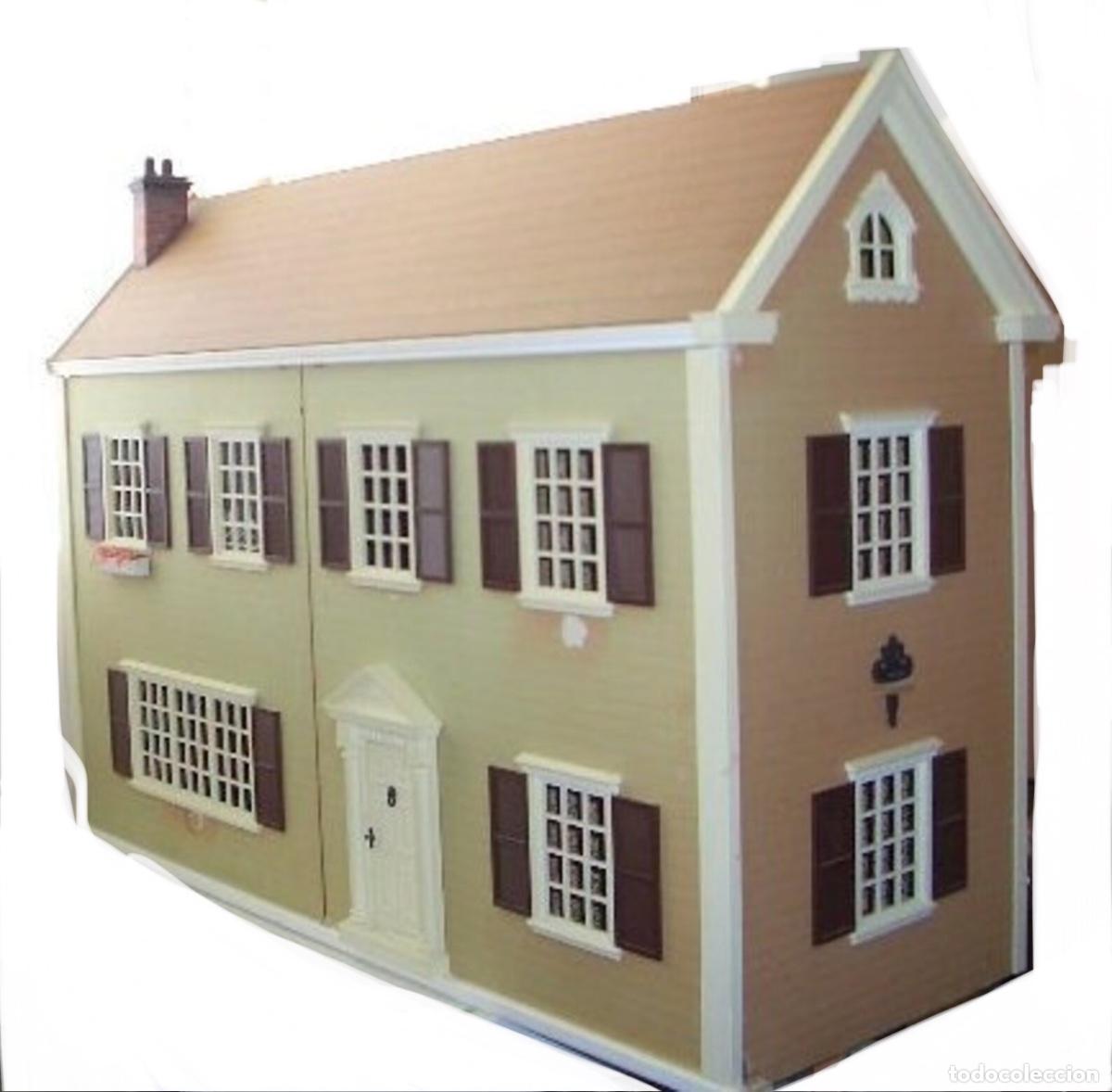 casa de muñecas antigua de madera - Compra venta en todocoleccion