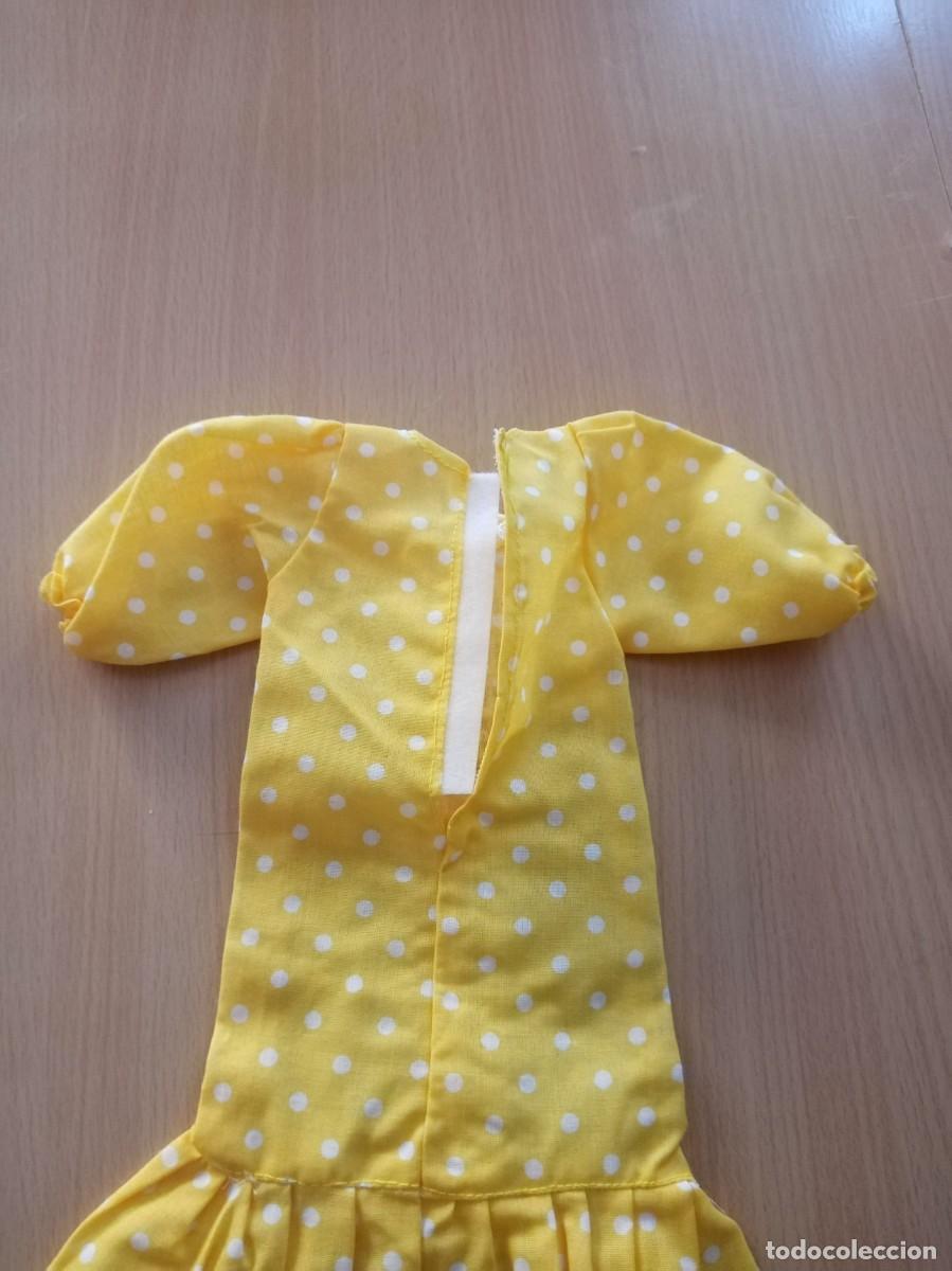 Casas de mu&ntilde;ecas: VESTIDO AMARILLO PARA MU&Ntilde;ECA - Foto 3