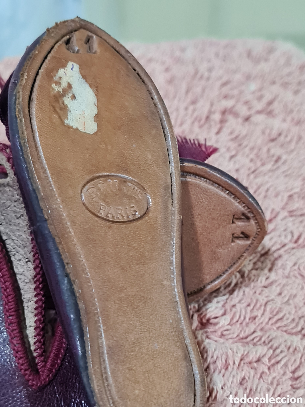 Casas de mu&ntilde;ecas: Zapatos de piel para mu&ntilde;eca Bru - Foto 6