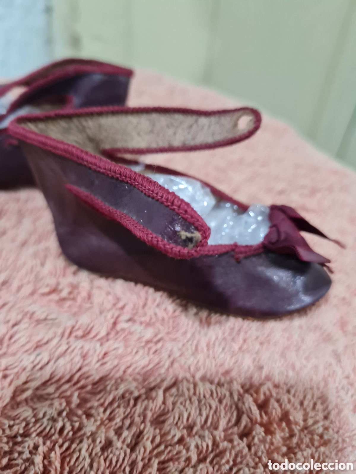 Casas de mu&ntilde;ecas: Zapatos de piel para mu&ntilde;eca Bru - Foto 7