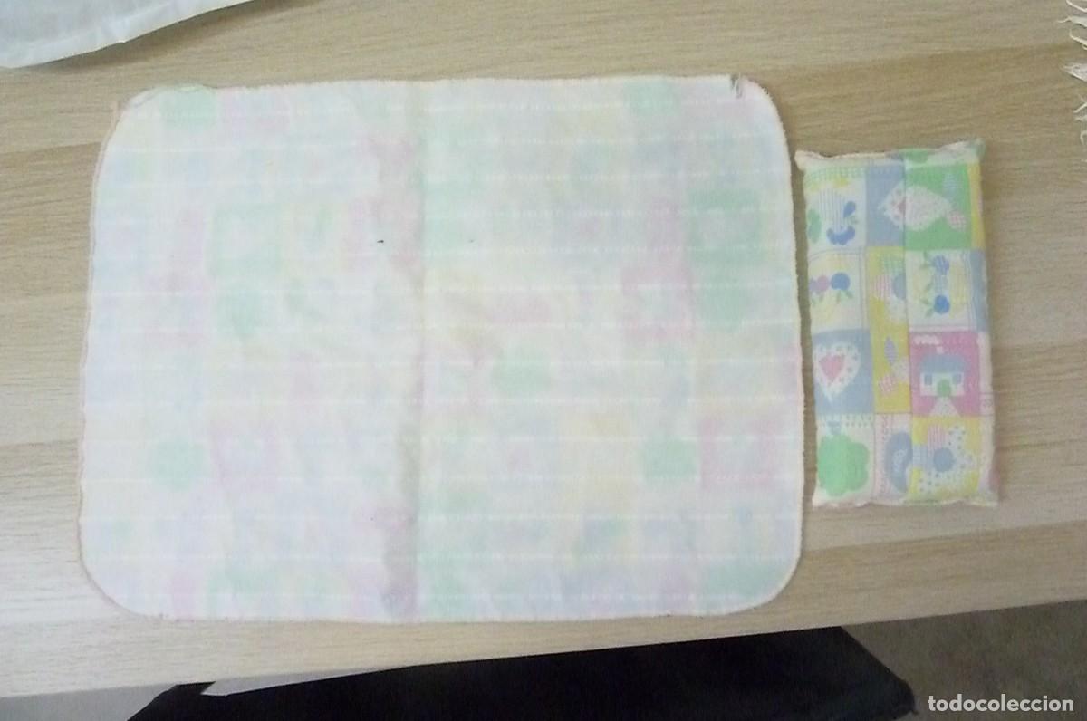 Casas de mu&ntilde;ecas: Coj&iacute;n y cobertor cama mu&ntilde;eca - Foto 2