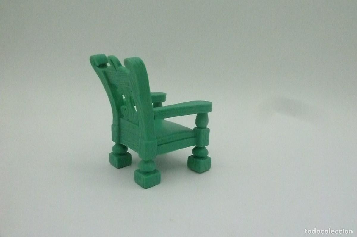 Casas de mu&ntilde;ecas: Silla mini Rapunzel. Disney Animators - Foto 3