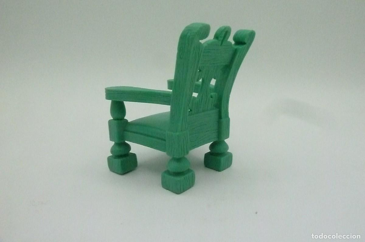 Casas de mu&ntilde;ecas: Silla mini Rapunzel. Disney Animators - Foto 5