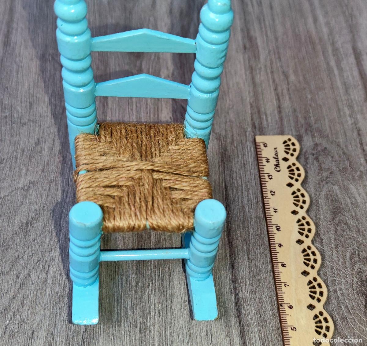Casas de mu&ntilde;ecas: silla Mueble de casa de mu&ntilde;ecas - Foto 1