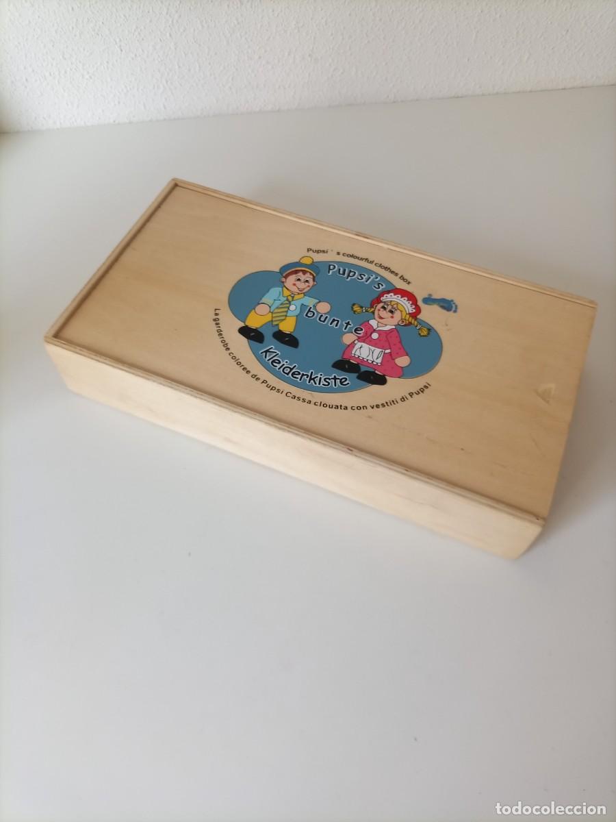 Casas de mu&ntilde;ecas: Mu&ntilde;ecos de madera con ropita - Foto 2