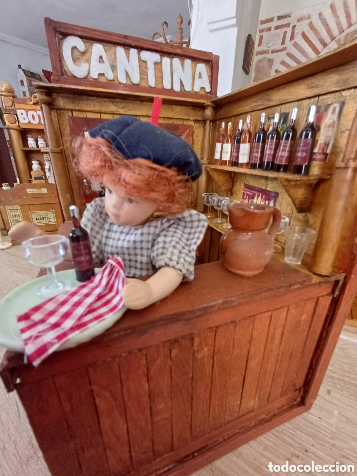 Casas de mu&ntilde;ecas: Diorama cantina cantina - Foto 3