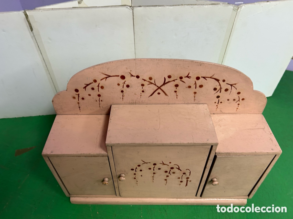 Casas de mu&ntilde;ecas: JUEGO DE SAL&Oacute;N DE MU&Ntilde;ECAS COMPLETO - Foto 6