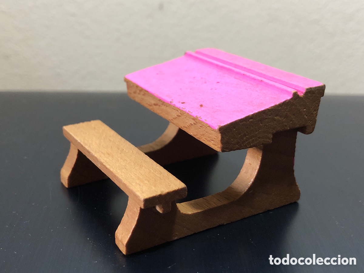Casas de mu&ntilde;ecas: PUPITRE PARA CASA DE MU&Ntilde;ECAS DE MADERA - Foto 1