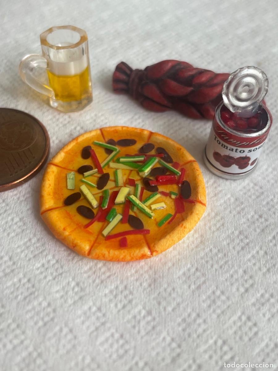 Casas de mu&ntilde;ecas: Pizza miniatura casa de mu&ntilde;ecas - Foto 1