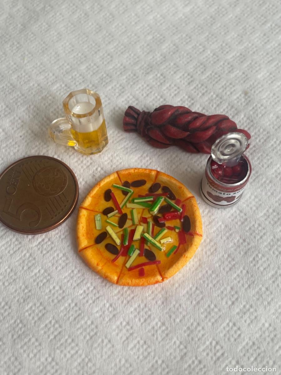 Casas de mu&ntilde;ecas: Pizza miniatura casa de mu&ntilde;ecas - Foto 4