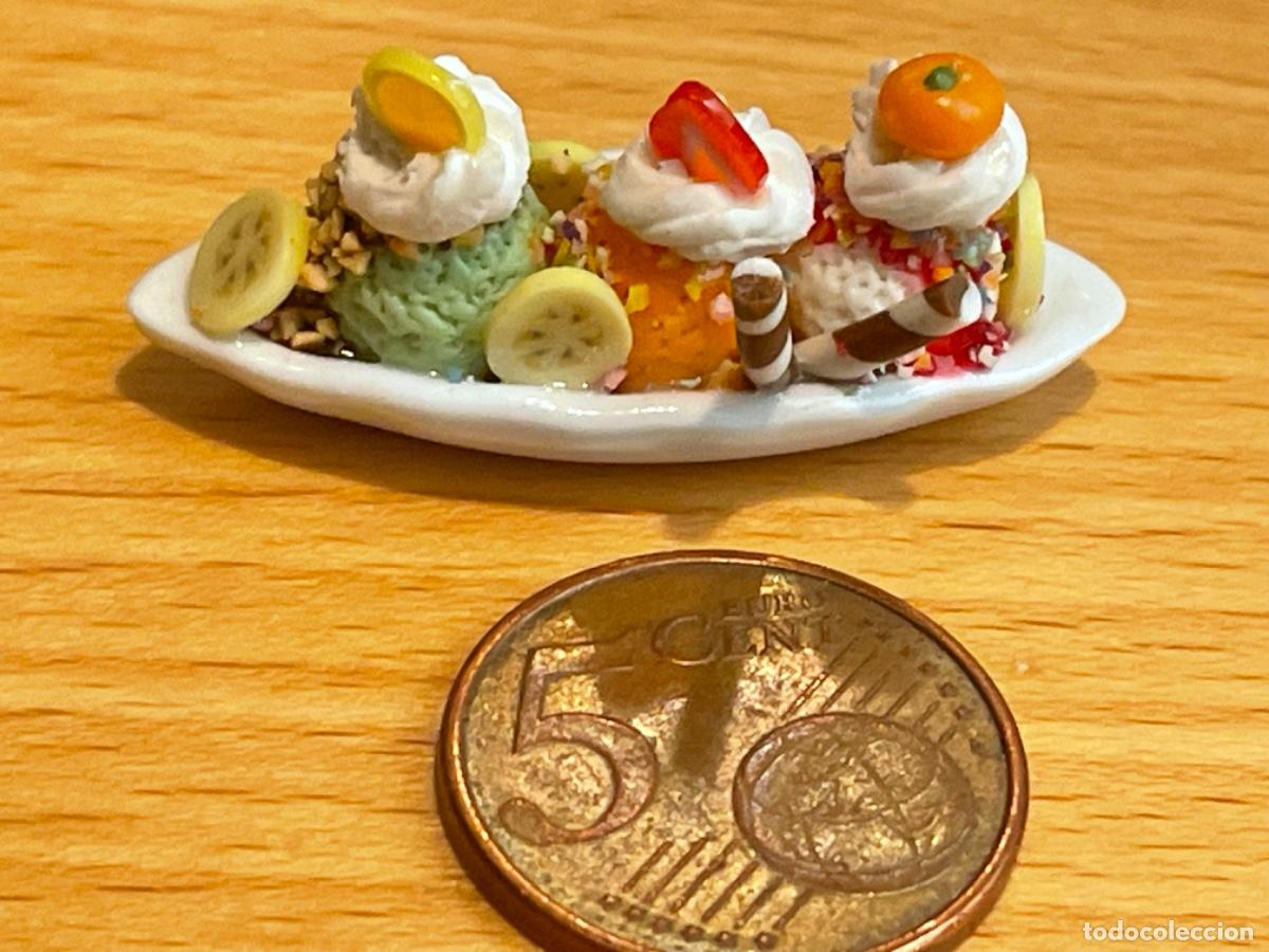 Casas de mu&ntilde;ecas: Helado comida miniatura casa de mu&ntilde;ecas - Foto 1