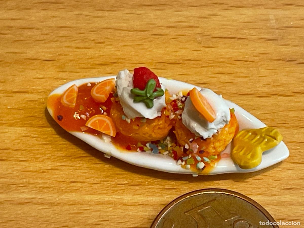 Casas de mu&ntilde;ecas: Helado de naranja comida miniatura casa de mu&ntilde;ecas - Foto 4